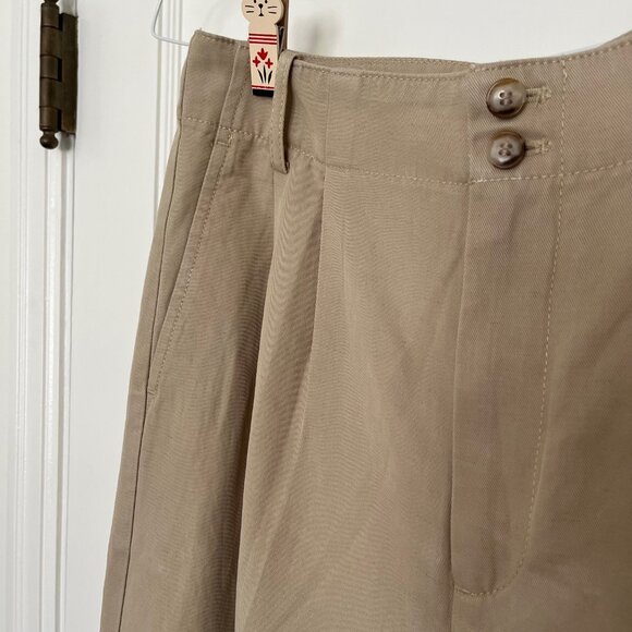 NWT Madewell The Harlow Wide-Leg Pant in Drapey Twill | Size 4 - Picture 7 of 11